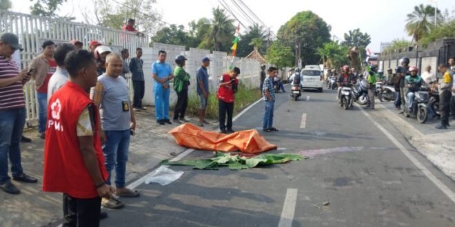 Dikejar Korban, Pelaku Curanmor Tewas Setelah Motor Curiannya Tabrak Tiang Listrik