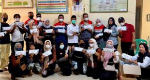 Pertamina Patra Niaga Regional Sumbagsel Hadir di Tengah Abu Vulkanik Anak Krakatau