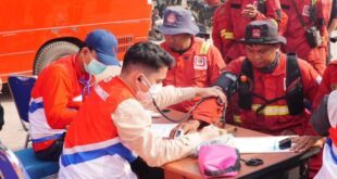 Beri Dukungan Kesehatan bagi Garda Terdepan Penanganan Karhutla Sumsel