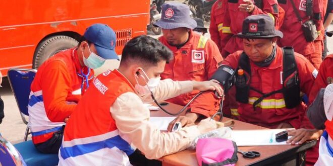 Beri Dukungan Kesehatan bagi Garda Terdepan Penanganan Karhutla Sumsel