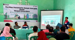 Pertamina Patra Niaga Regional Sumbagsel Ubah Limbah Segel Mobil Tangki Bekas Jadi Ecofurniture