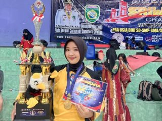 Bripda Lusi Kurnia Putri Raih Juara Kejurnas Sriwijaya Championship Tahun 2023