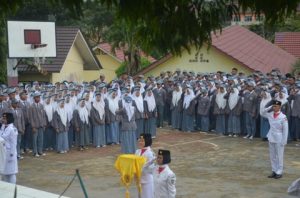 SMA Negeri 2 Martapura Gelar Upacara Pembukaan MPLS Di Hari Pertama Tahun Ajaran Baru