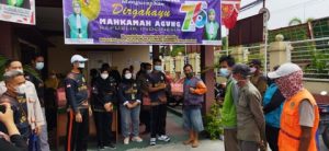 Sambut HUT Mahkamah Agung Ke 76, Pengadilan Agama Martapura Bagikan Puluhan Paket Sembako