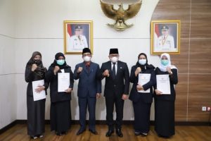 DRA Lantik Pejabat Tiga RSUD Dalam Kabupaten Muba
