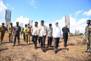Herman Deru Siapkan Tim Penyelesaian,   Pembangunan Masjid Raya Sriwijaya Dilakukan Secara Bertahap 