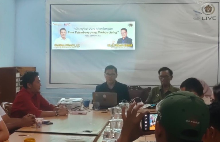 PWI Sumsel Gelar Diskusi Pers Dengan Bacalon Walikota Palembang