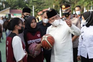 Bupati Muba DRA Bangun Sarana Olahraga Tiap Kecamatan