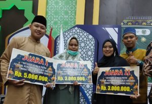 Momentum Tahun Baru Islam, Muba Borong Juara Festival Qosidah Level Provinsi