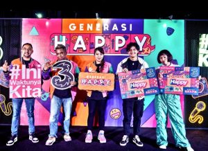 Tri Ajak Gen Z Ramaikan Festival Generasi Happy di Palembang
