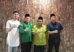 Silahturahmi DPC PPP Palembang, Cak Amir Titipkan Putranya