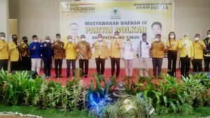 Ketua DPD Golkar Provinsi Sumsel Dodi Reza Buka Musda Golkar Ke IV Di OKUT