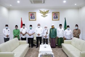 Bersama Rois Syuriah PWNU Sumsel, Bupati Muba DRA All Out Syiar Agama