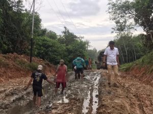 Pj Bupati Muba H Apriyadi : Anggarkan 9.4 M Perbaikan Ruas Jalan Desa Talang Simpang-Rukun Rahayu