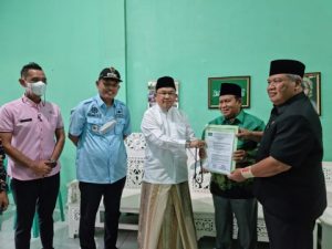 Cak Amir Ketua PBNU Serahkan SK PCNU Kota Palembang