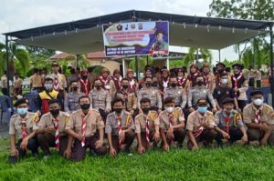 Peringati Hari Baden Powell Saka Bhayangkara SMA Yaiqli Gelar Latgab