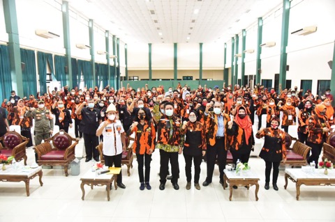 Gubernur HD  Membuka  Diklat Kaderisasi Kualifikasi Madya Pemuda Pancasila Sumsel 