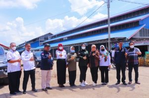 Pemkab Muba dan Komisi II DPRD Provinsi Sumsel Kunjungi Pasar Tradisional Randik