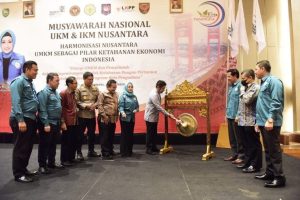 Munas UKM dan IKM Nusantara di Palembang Jadi Spirit Bagi Pelaku UKM dan IKM Sumsel