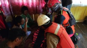 Jasad Balita Berhasil Ditemukan Tim SAR Gabungan Mengapung di Dam Jalan Dwikora II 