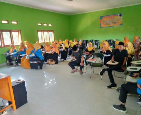 PC PMII OKU Timur Lantik Pengurus Rayon Komisariat STKIP Nurul Huda
