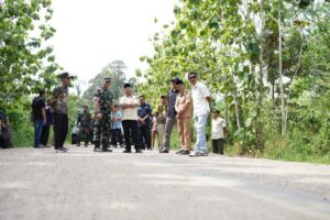 Masyarakat Dua Kecamatan Sanga Desa dan Plakat Tinggi Makin Nyaman Melintas