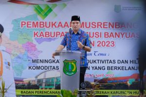 Lewat Musrenbang, Plt Bupati Beni Hernedi Fokuskan Arah Kebijakan Pembangunan Muba 2023