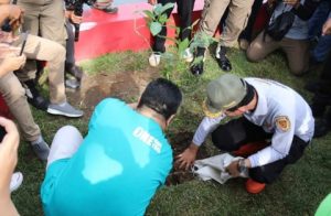 Pemkot Palembang Gelar Penanaman Pohon di Sekanak Lambidaro