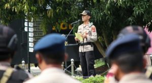 Jelang Pilkades Serentak Polres OKU Timur Kerahkan 489 Personel Pengamanan