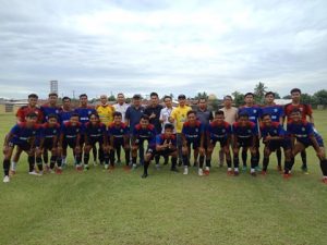 Menjelang Proprov Oku Raya, Tim Sepak Bola Muara Enim Taklukan Bukit Asam 8-2