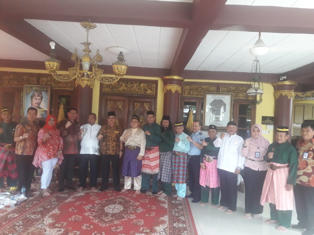 Kanwil Kemenkumham Sumsel Jajaki Kerjasama  HAKI Bersama Kesultanan Palembang Darussalam