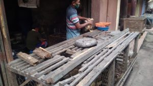 Jelang Ramadhan Harga Ayam potong Di pasar Martapura Naik