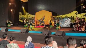 Sangar Seni Sebiduk Sehaluan Tampil Memukau di Festival Sriwijaya ke XXIX