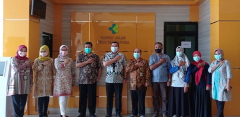 RSUD Martapura Siap Jalin Kerja Sama Dengan RS Siti Fatimah Palembang