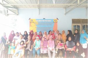 Penjaskes Unsri Gelar Penyuluhan Gizi Seimbang Pada Masyarakat Tanjung Seteko