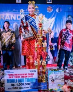 Vira Aprilia Siswi SMA Negeri 1 Martapura Raih Juara Pertama Mouli OKU Timur Tahun 2022