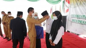 Wakil Bupati OKUT Buka PKKMB STKIP Nurul Huda