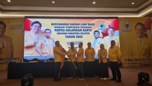 Aklamasi, Bobby Adhityo Rizaldi Nahkodai DPD Partai Golkar Sumsel