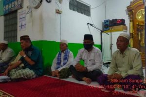 Diacara Taqziah, Edi Heriyanto SH Sampaikan Himbauan Protokes dan PHBS