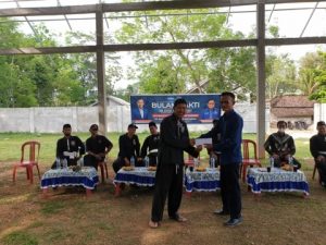 Bulan Bakti Partai Demokrat Azmi Shofix Bantu Pembangunan Padepokan PSHT Kecamatan Belitang II