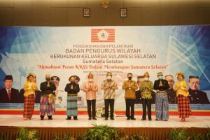 Herman Deru Minta Kerukunan Keluarga Sulawesi Selatan Ikut Pertahankan Label Zero Konflik Sumsel
