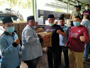 Aksi Peduli Herman Deru Ketua DMDI Indonesia Kepada Para  Korban Bencana Banjir  Bandang Kalsel Diapresiasi Gubernur Sahbirin Noor
