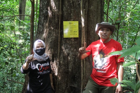 Adopsi Pohon Unglen, Beni Hernedi Tanggung Biaya Hidup Hingga 5 Tahun