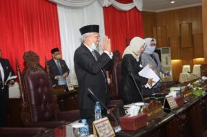 Wagub Mawardi Sampaikan Jawaban terhadap Pemandangan Umum Fraksi-Fraksi DPRD Sumsel