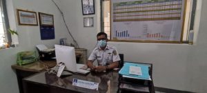 Kepala Stasiun Martapura Menghimbau Masyarakat lebih berhati-hati saat Melintas Di perlintasan Kereta Api