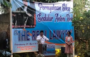 Antoni Toha Rangkul Advokat Muda Palembang