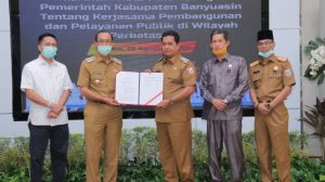 Terkait Perbatasan Wilayah, Palembang dan Banyuasin Lakukan Kesepakatan Bersama