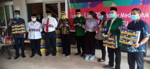 Cegah Penyebaran Covid, Sebanyak 200 Ribu Masker Dibagikan untuk Provinsi Sumsel