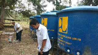 PUPR Kota Palembang Bantu Satgas TMMD Bak Penampungan