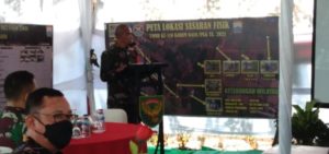 Dansatgas Kolonel Infanteri Heny Setyono Paparkan Tujuan Pemilihan Kampung Jawi Kepada Tim Wasev